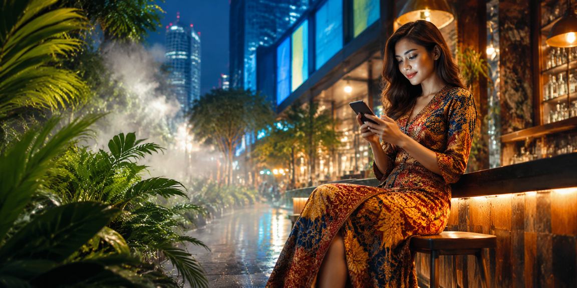 Johor Bahru user accessing the mobile casino with a local batik-inspired design